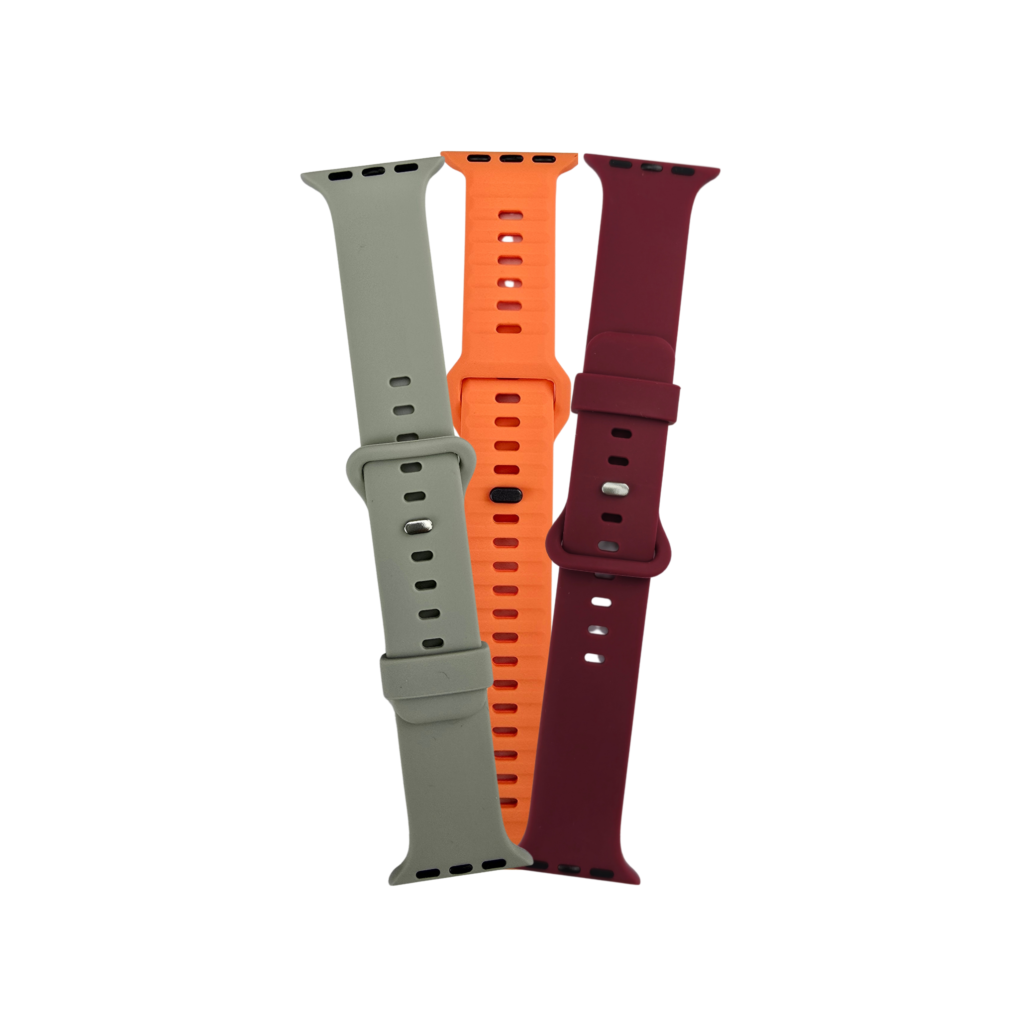 Smartbandz Sportarmband-Bundle für Apple Watch – drei leichte, atmungsaktive Armbänder: Fit Silikonarmband & Active Air, perfekt für Sport und Alltag.